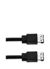 Cable eSATA To eSATA connectors, such as external hard drives - Black