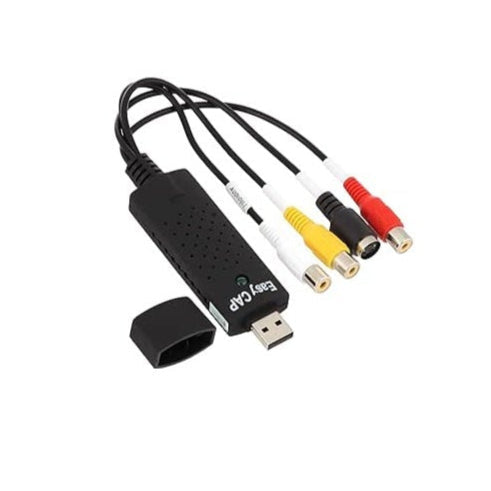 USB 2.0 EasyCAP TV/DVD/VHS Video & Audio Capture Adapter for PC & Laptop