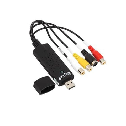USB 2.0 EasyCAP TV/DVD/VHS Video & Audio Capture Adapter for PC & Laptop
