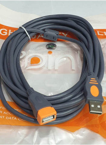 5M Male to Female USB Extension Cable – High-Speed, Durable, and Reliable for Data Transfer
