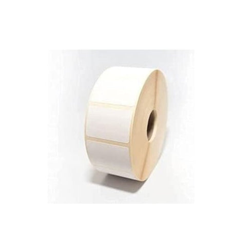 Barcode Thermal Sticker Roll 25x50mm, 1,100 stickers per roll, pack of 4, ideal for labeling and inventory management.